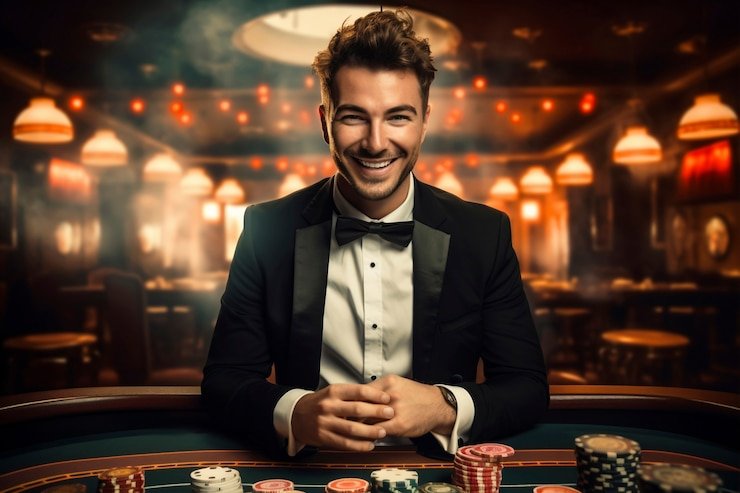 Andar Bahar live dealer table with card layout and betting zones